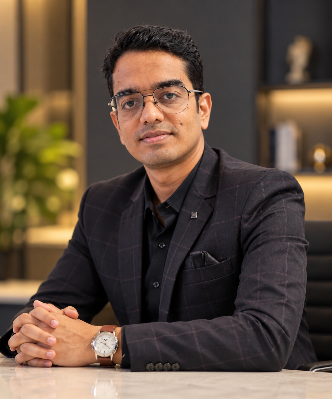 Professional portrait of Dr. Akshay N. Bhalsing